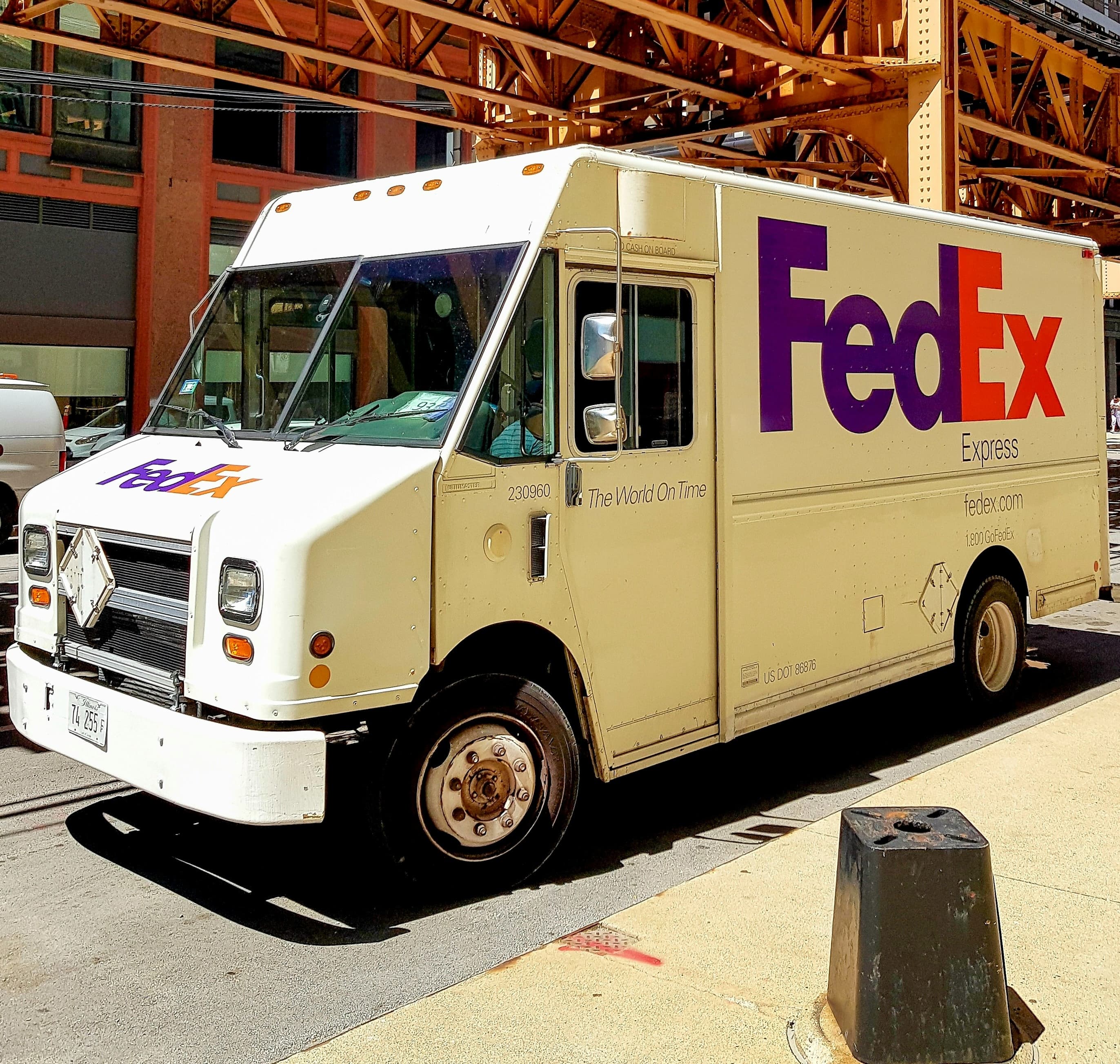 A Fedex Truck